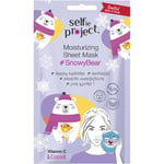 Selfie Project Facial care Face masks #SnowyBearMoisturizing Sheet Mask 1 Stk. (£1.68 / 1 pcs.)