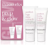 This Works Prep and Glow Gift Set: Perfect Legs Skin Miracle 50ml & Perfect Bal