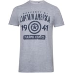 T-shirt Marvel  Property Of Captain America