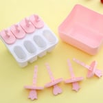 Ice Cream Mould Food Grade Reusable Multiple Flavors Homemade Popsicles Pop