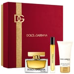 Dolce & Gabbana Gift Set The One EdP + Body Lotion Travel Spray (135 ml)