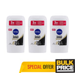 Nivea Invisible BW Silky Smooth Deodorant Stick Women 50ml 3, 5 Pack