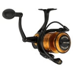 PENN Spinfisher VII Spinning Reel, Fishing Reel, Sea Fishing Reel With IPX5 Sealing That Protects Against Saltwater Ingression, Caters for different Species, Unisex, Black Gold, 5500