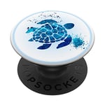 Awayk Turtle Pop Phone Grip For Smartphones & Tablets PopSockets PopGrip: Swappable Grip for Phones & Tablets