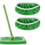 Swiffer Sweeper Mop-ersättningsplattor, dukar till Swiffer golvmopp, återanvändbart överdrag 2PCS 2PCS