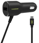 Pure Gear billader 3,4A Micro-USB, svart