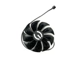 remplacement du ventilateur de refroidissement de la carte de fouling PLD09220S12H,ventilateur de refroidissement ultra gaming,EVGA GeForce RTX 3070 3080 TI 3090 FTW3,87mm - Type black A-Fan