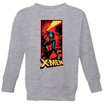 X-Men Cyclops Energy Beam Kids' Sweatshirt - Grey - 5-6 ans