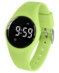 Digitalt ur der har alarmer der vibrerer - Fibex Vibrating Reminder Watch 15 Alarms FIBEX15V2GREEN