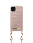 iDeal Mobilhalsband iPhone 11/XR Misty Rose Croco