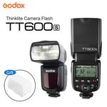 Godox Flash TT600S HSS Wireless GN60 Speedlite Bounce Diffuser for DSLR Camera