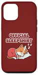 iPhone 12/12 Pro Official Sleep Apparel Cute Kawaii Cat Sleeping Case