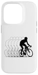 Coque pour iPhone 14 Pro Vélo de course cool pour cycliste