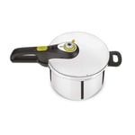 Tefal P2530738 tryckkokare för spisbruk 6 l Svart, Rostfritt stål