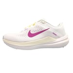 Nike Femme Air Winflo 10 Basket, White/Fuchsia Dream-Photon Dus, 37.5 EU