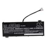 vhbw Batterie compatible avec Acer ConceptD 5 CN515-71, CN515-71-003, CN515-71-70M0 ordinateur portable Notebook (3700mAh, 15,4V, Li-polymère)