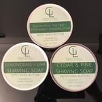 Shaving Soap - Eucalyptus, Tea Tree, and Peppermint scented shaving soap 135G