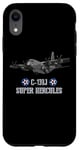 Coque pour iPhone XR Avion de transport militaire américain C-130J