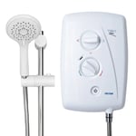 Triton T80Z Fast-Fit Electric Shower - 7.5kW White Chrome - SP8007ZFF