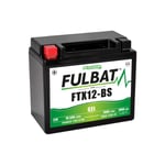 Fulbat - Batterie moto gel FTX12-BS gel /YTX12-BS sla Etanche 10.5AH