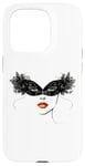 Coque pour iPhone 15 Pro Masque vénitien, joli visage, femme, Venise, Italie