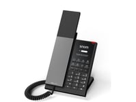 Snom Hd350w, Ip-Telefon, Svart, Trådbunden Telefonlur, Skrivbord/Vägg, Antibakteriell, Gigabit Ethernet