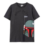 Boba Fett Miesten lyhythihainen T-paita S0730879 Harmaa