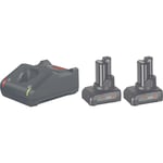 Batteriset bosch pro - Startset 2 x gba 12v 60ah gal 40 professional