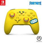 Manette sans fil améliorée PowerA pour Nintendo Switch, modèle OLED et Switch Lite, accessoire de jeu, manette de jeu, manette gaming, manette Bluetooth, sous licence officielle- Fortnite: Peely