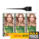 Garnier Color Naturals 9N Très Clair Blond Naturel Teinture Pour Cheveux 3-Pack