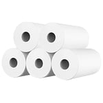 5 Rolls Kids Camera Printing Paper, Zero Ink Refill Photo Printer Paper Compatible with Most Kids Camera Instant Print,Refill Print Paper for Kids Camera (Length: 2.16 inch. Width: 1.1 inch)