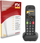 atFoliX 3x Film Protection d'écran pour Gigaset E290HX mat&antichoc