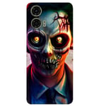 Coque pour Moto G73 5G joker manga et zombie walking dead