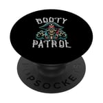 Fun Pirate Pun - Booty Patrol PopSockets Swappable PopGrip