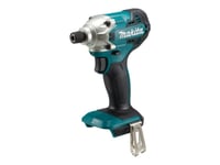 Makita DTD156Z - Stötdrivare - sladdlös - 1/4-tums hexuttag 6.35 mm - 155 N·m - inget batteri - 18 V - SOLO