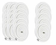 HIMRY 40 Meter Rouleau en Mousse, Forme de U Extra épaisse, Protection Douce, Anti-Collision, Protection Contre Les Chocs, Anti-Crash Protection sur Bords De Table, 20x2m, Blanc Cassé, KXD7003 White