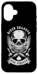 Coque pour iPhone 16 Ride Forever Biker Grandpa Grunge Tee