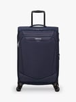 American Tourister SummerRide 67cm Expandable 4-Wheel Medium Suitcase Case, Navy