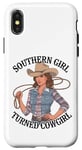 Coque pour iPhone X/XS Sassy Cowgirl Life Southern Girl Horse Lover Texas Rodeo