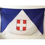 AZ FLAG - Drapeau Haute-Savoie - 150x90 cm - Drapeau Département Haut-Savoyard 100% Polyester avec Fourreau et cordelette - Pavillon 110 g