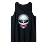 Alien with Full Beautiful Lips Tank Top