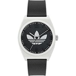 Wristwatch ADIDAS STREET PROJECT TWO AOST23550 Silicone Black