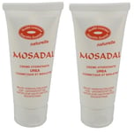 2x Mosadal Crème Tante de Hydra Urée - Certifié contre la Corne pour Podologie