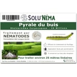 SOLUNEMA - Nématodes SC Contre la Chenille Pyrale du buis - 25 millions Steinernema Carpocapsae