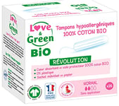 Love & Green BIO Tampons hypoallergéniques Digitaux "NORMAL" x 16