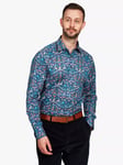 Simon Carter Neptune's Kingdom Shirt, Blue/Multi