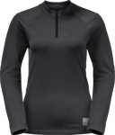 Jack Wolfskin Women's Bike Commute Halfzip Phantom, XS