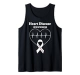 Heart Disease Awareness Keep The Beat Cardiac Disease Tank Top