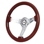 Simoni Racing Sport ratt Didier 350mm Real Wood Deep Dish 6cm