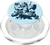 Les Chats d'anime Vintage Aiment l Mecha avec l Manga d Chat PopSockets PopGrip pour MagSafe